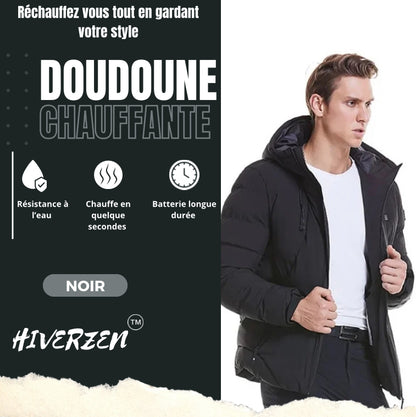 Doudoune Chauffante Hiver (Gant Offert)