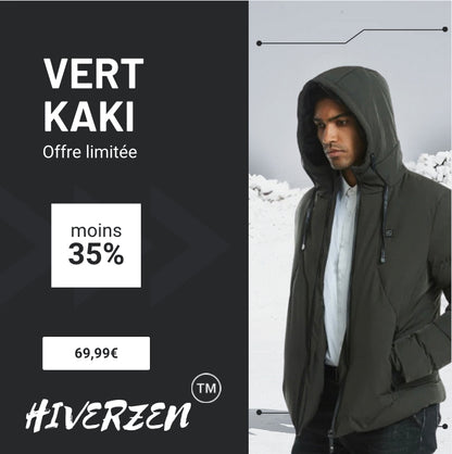 Doudoune Chauffante Hiver (Gant Offert)