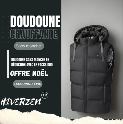 Doudoune Chauffante Hiver (Gant Offert)